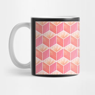 Coral cubes Mug